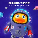 Dancing Space Duck Toy with Music & Lights-2465 6.webp