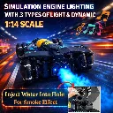 Remote Control Car-2.4 GHz RC Drift Stunt Car - Music, Lights, Lateral Drift & Spray Function (No.XJD242-101C)-2466 5.webp