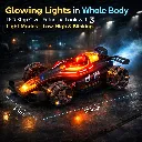 Remote Control Car-2.4 GHz RC Drift Stunt Car - Music, Lights, Lateral Drift & Spray Function (No.XJD242-101C)-2466 3.webp