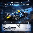 Remote Control Car-2.4 GHz RC Drift Stunt Car - Music, Lights, Lateral Drift & Spray Function (No.XJD242-101C)-2466 8.webp