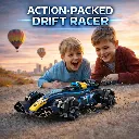 Remote Control Car-2.4 GHz RC Drift Stunt Car - Music, Lights, Lateral Drift & Spray Function (No.XJD242-101C)-2466 7.webp