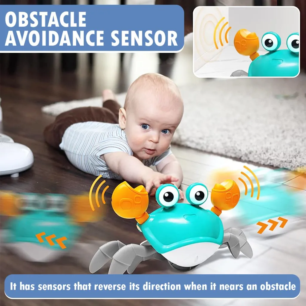 Crawling Crab Baby Musical Toy-2468 4.webp