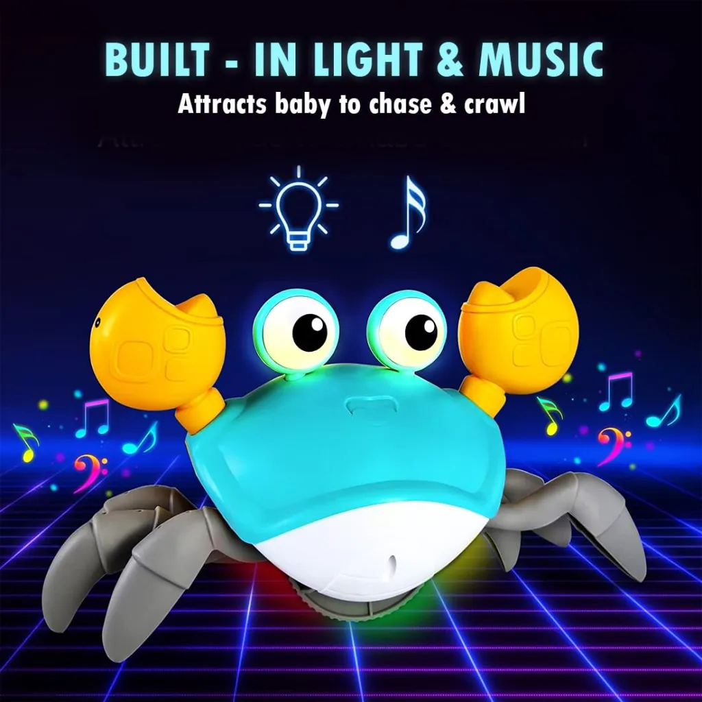 Crawling Crab Baby Musical Toy-2468 9.webp