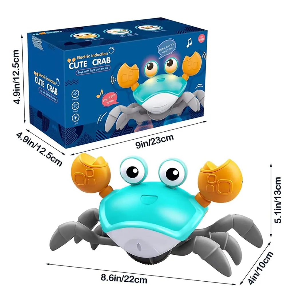 Crawling Crab Baby Musical Toy-2468 2.webp