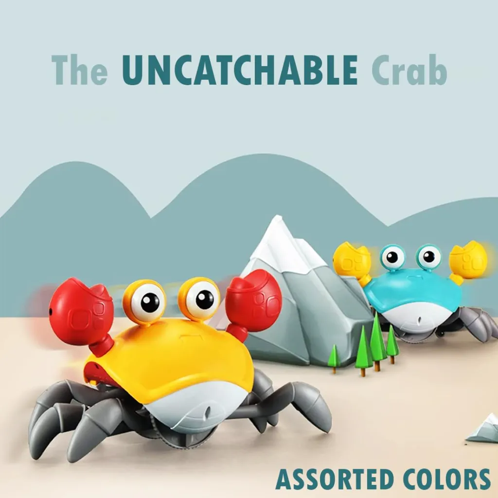 Crawling Crab Baby Musical Toy-2468 5.webp