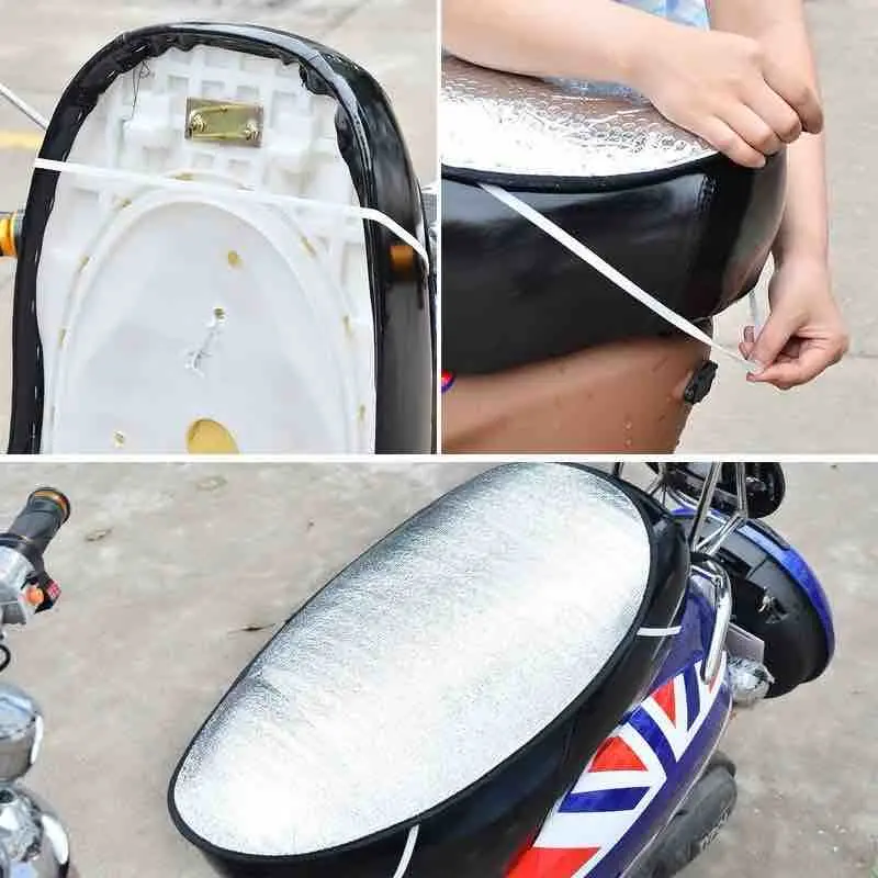Bike Scooty Heat Protection Seat Cover 2.webp