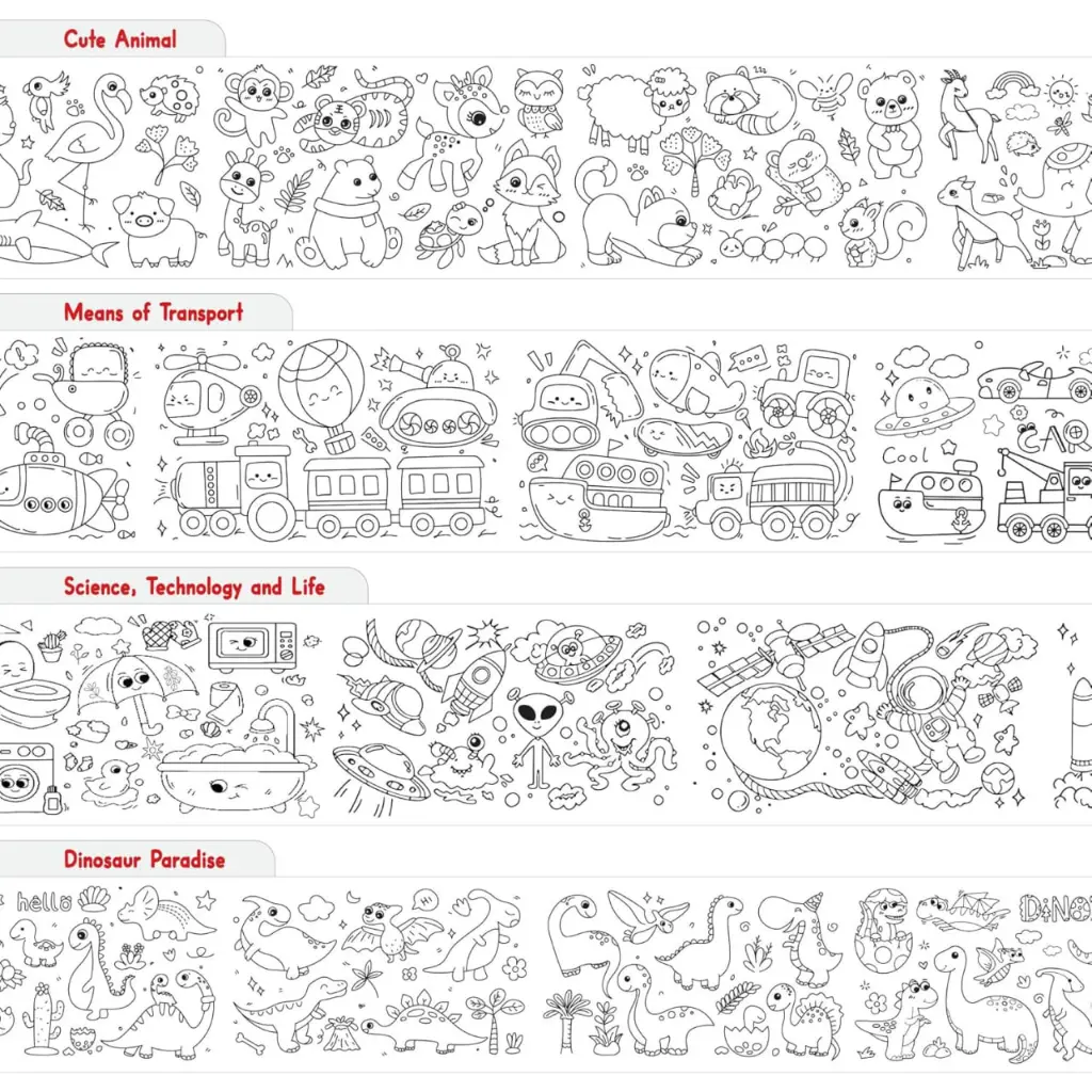 Drawing Paper Roll for Kids 6v.webp