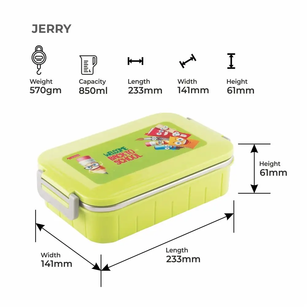 Lunch Box (Dubblin - Jerry Insulated Lunch Box - 850ml) 3.webp
