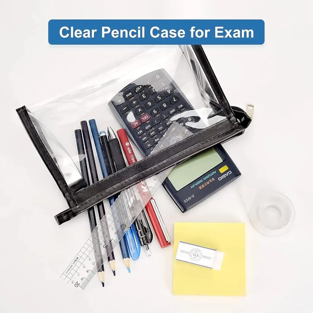 Transparent Stationary Pouch with Zipper Closing 2.webp