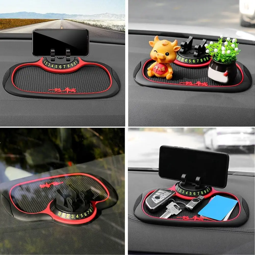 Car Dashboard Mobile Holder Mat 2.webp