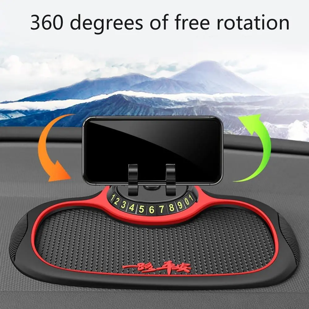 Car Dashboard Mobile Holder Mat 4.webp