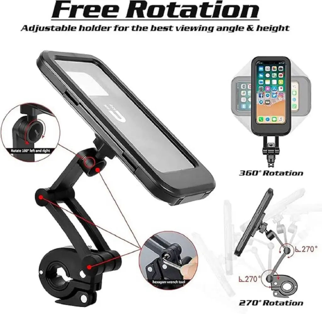 Waterproof Bike Mobile Stand 4.webp