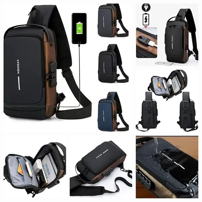 Stylish Sling Bag with USB Charging & Password Lock 2.webp