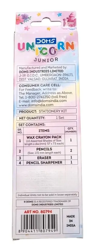 DOMS SpeedZ Unicorn JUNIOR KIT 3.webp