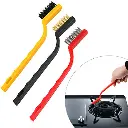 Set of 3 Pc Gas Cleaning Brush - Metal Brush - Brass Brush - Nylon Brush - Gas Stove Cleaning Brush - Kitchen Tools Cleaning Kit - Chimney Cleaning Brush - Burner Cleaner Brush 1.webp
