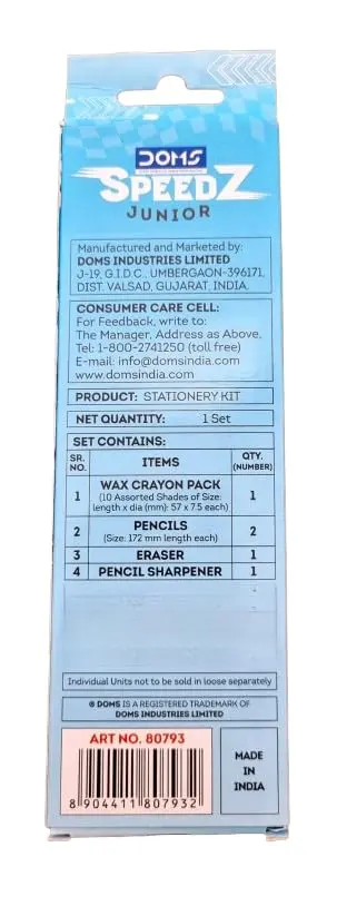 DOMS SpeedZ Unicorn JUNIOR KIT 6.webp