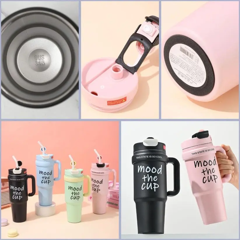 Mood The Cup Stainless Steel Tumbler 900ml  2.webp