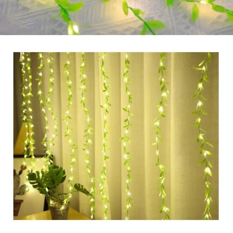Leaf Curtain LED String Light 4.webp