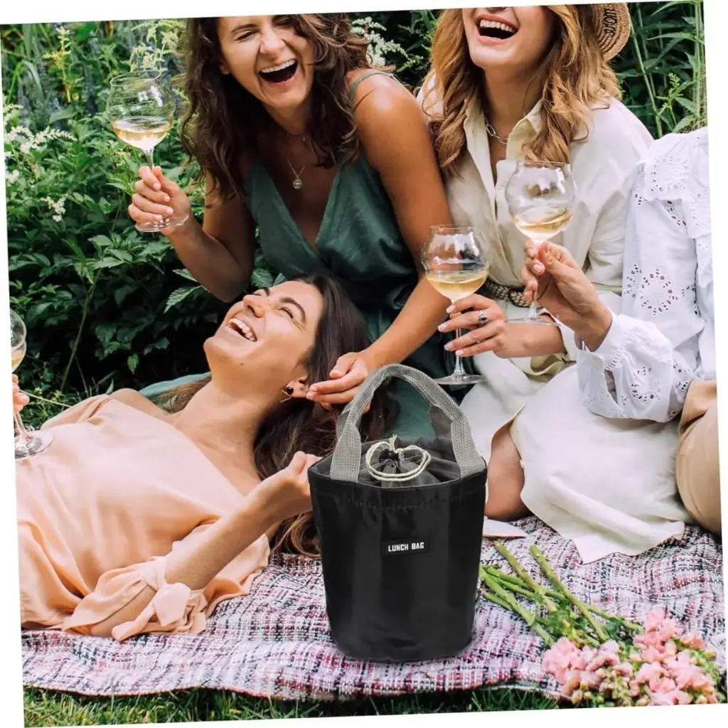 Insulated Lunch Box Bag (Round)