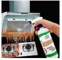 Kitchen Cleaner (White)-Oil & Grease Stain Cleaning Remover Spray