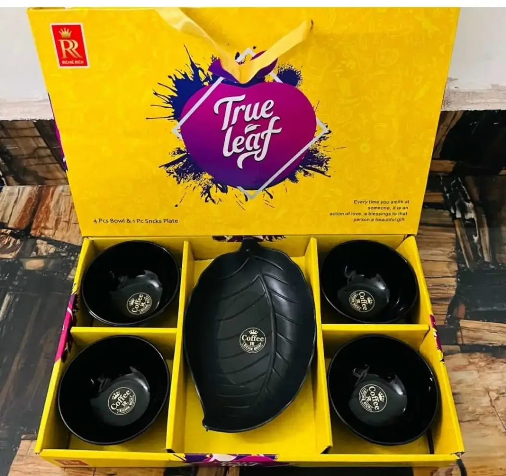 [KBS-574] Crockery Set - True Leaf