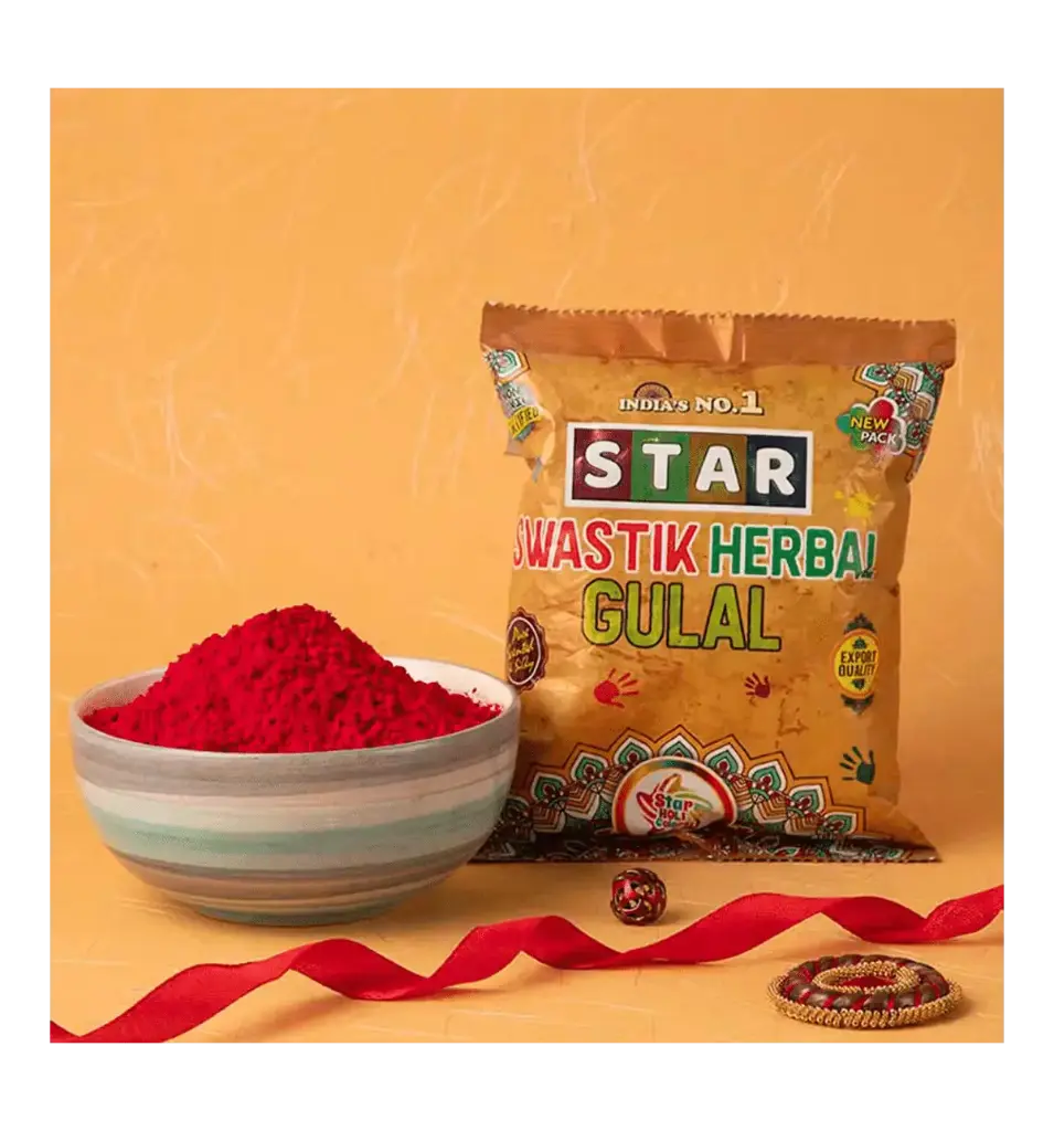 Swastik Herbal Scented Gulal (80gm)