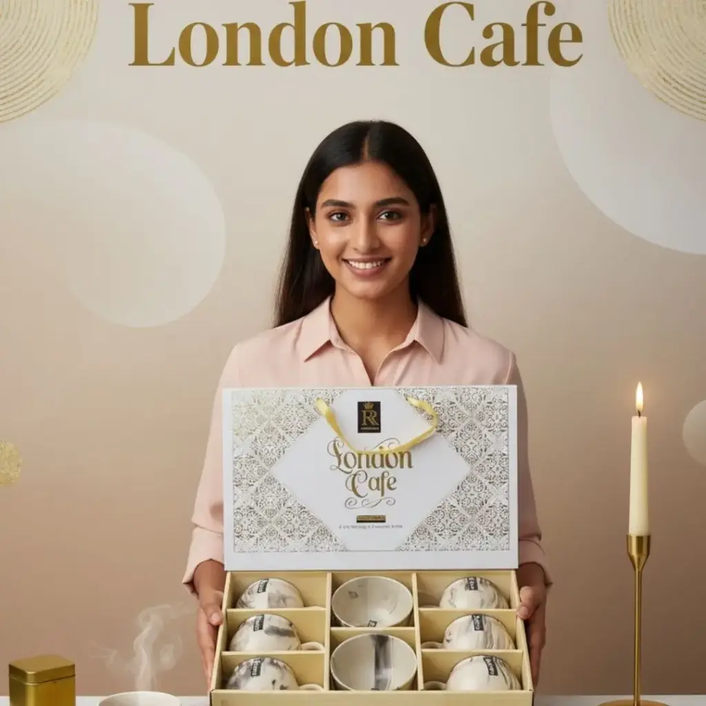 Crockery Set - London Cafe