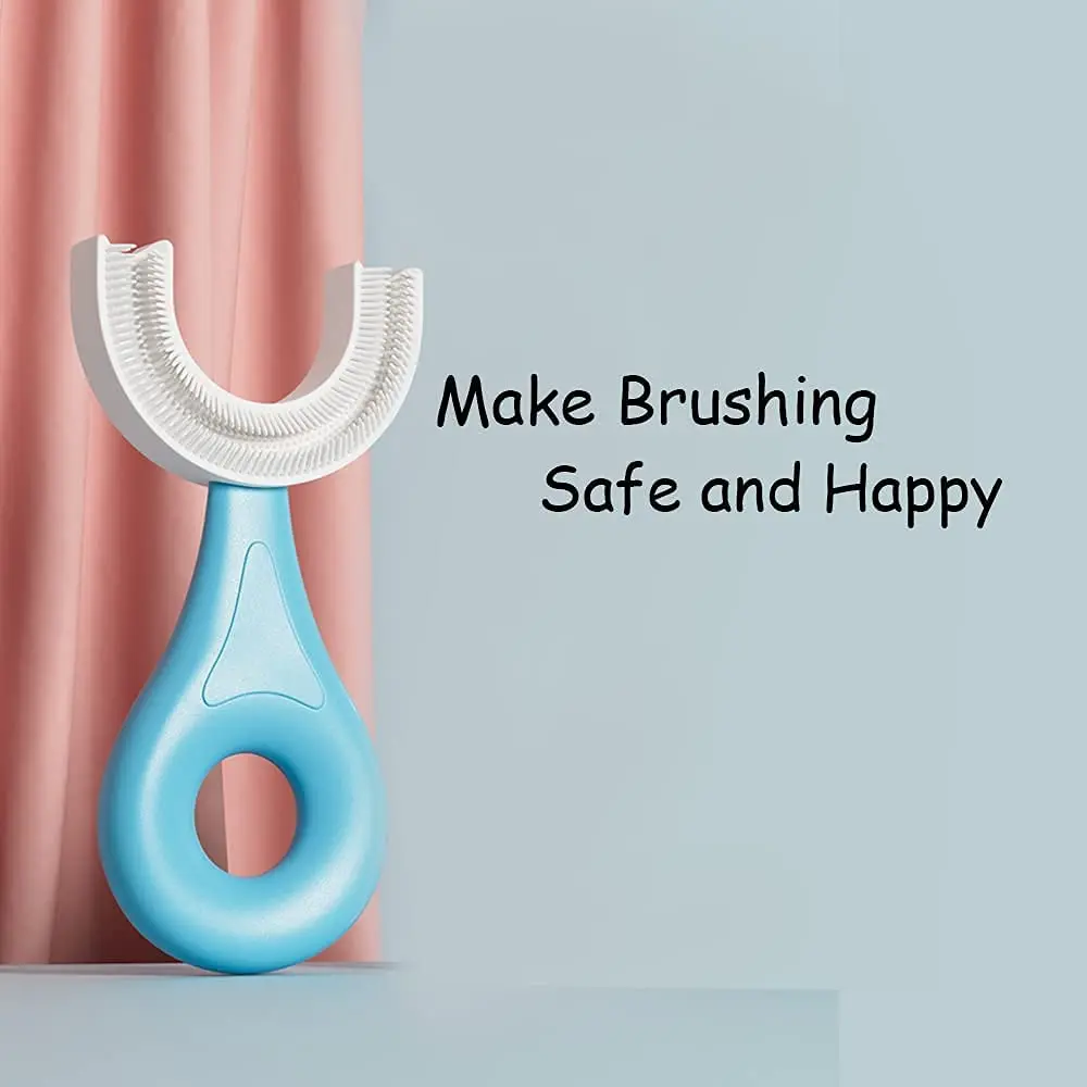 U Shaped 360 Degree Soft Toothbrush for Kids