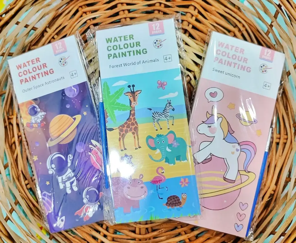 [KBS-106] Water colour Painting Book (12 Pages)