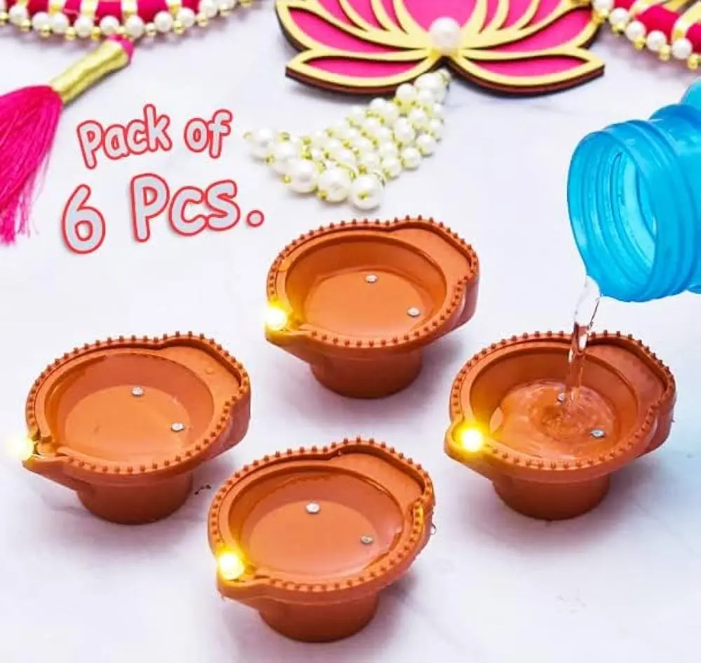 Water Sensor Diya (6 Pcs)