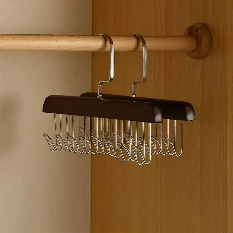 Wooden 8 Hook Hangers