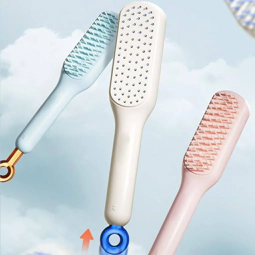 [KBS-811] Self-Cleaning Hair Brush