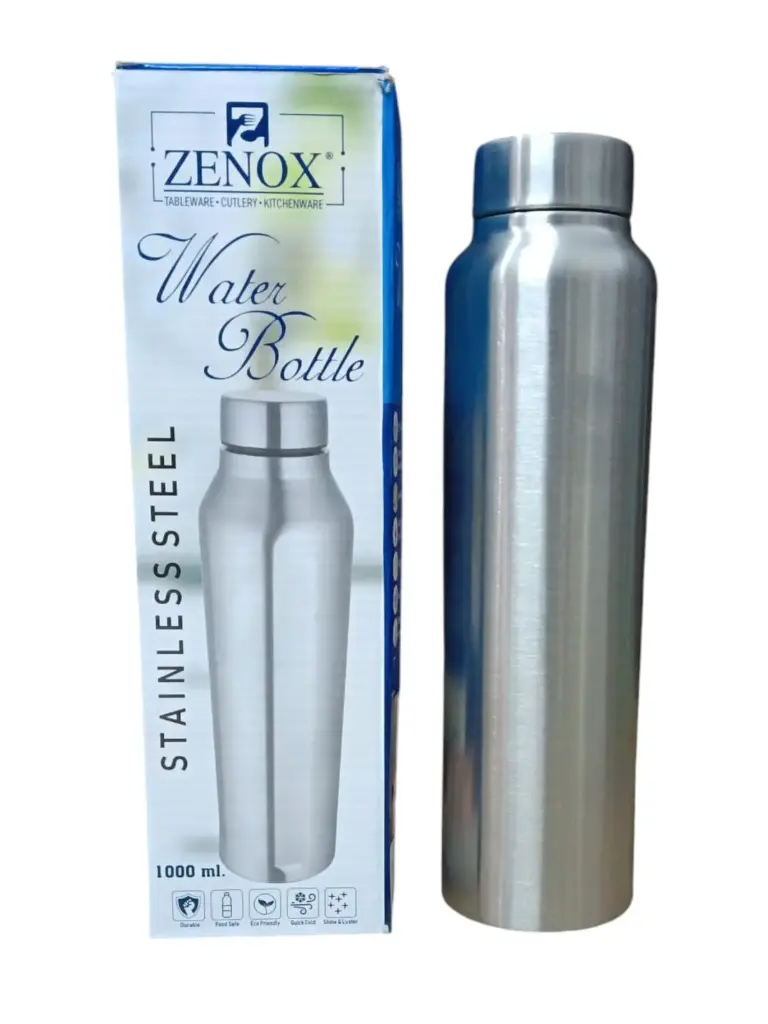 Zenox Stainless Steel Fridge Bottle (1000ml)