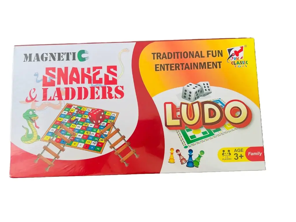 Magnetic LUDO, Snakes & Ladders