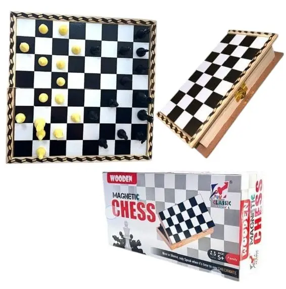 [KBS-865] Wooden Magnetic CHESS