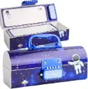 Password Suitcase Pen Box (Assorted Design)