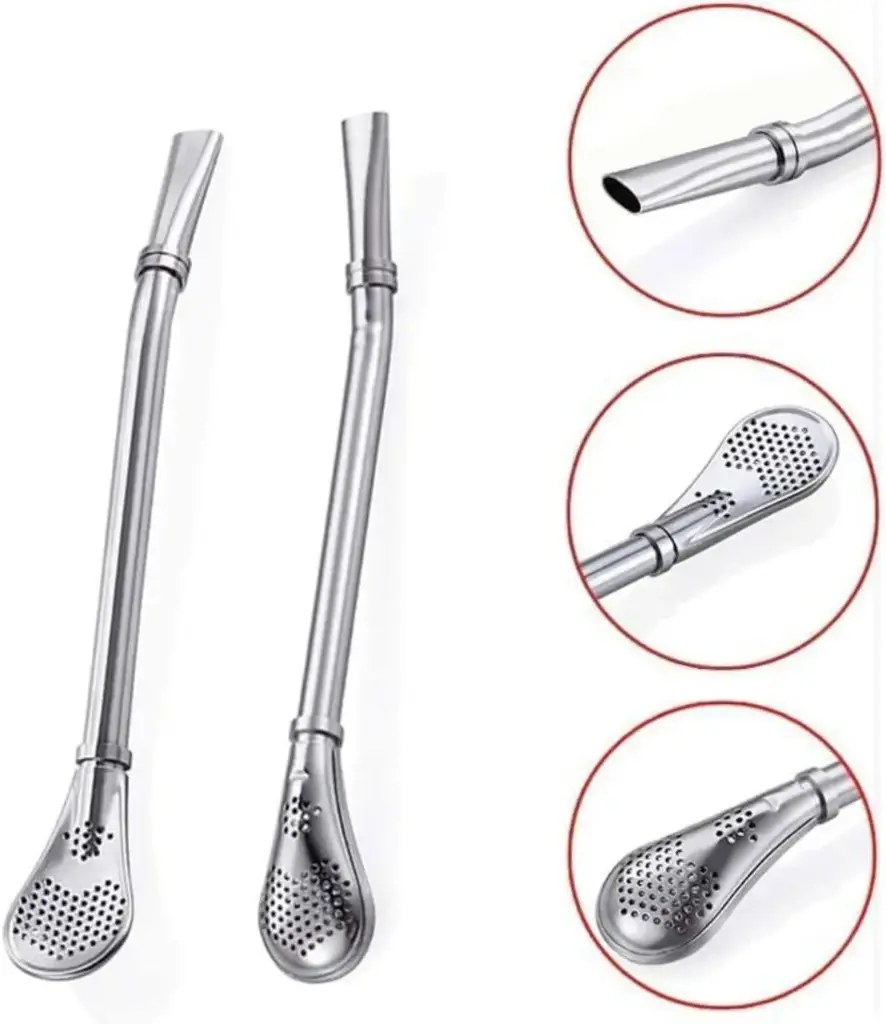 2 IN 1 Straw Filter Spoon