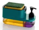 3 in 1 Hand Wash & Dish Soap Dispenser with Sponge Holder
