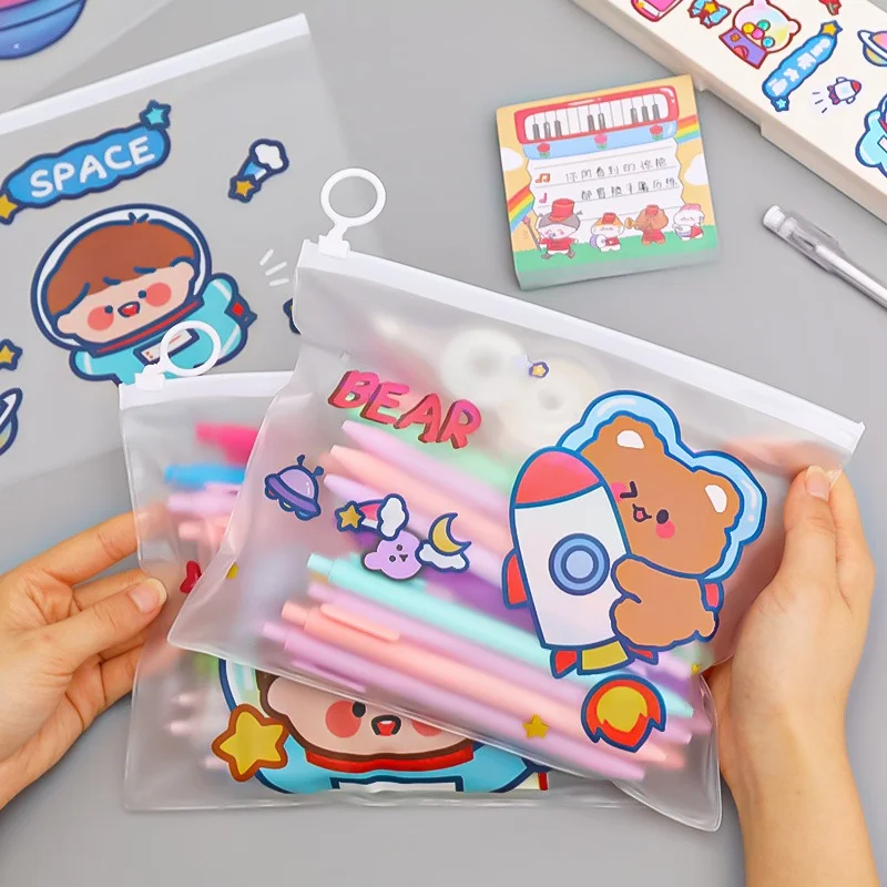 [KBS-947] A5 Transparent Zip Lock Pouch