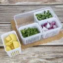 Fridge Storage Container (4 Slot)