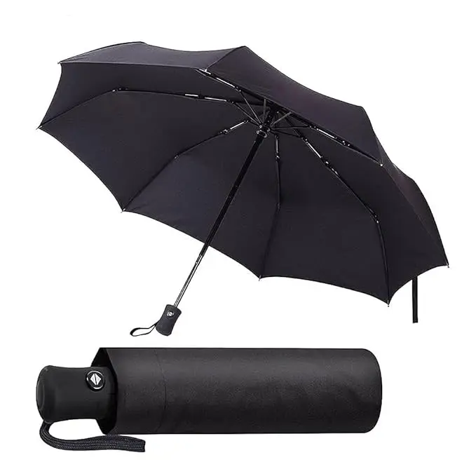 Auto Open Close Umbrella (Assorted Colour)