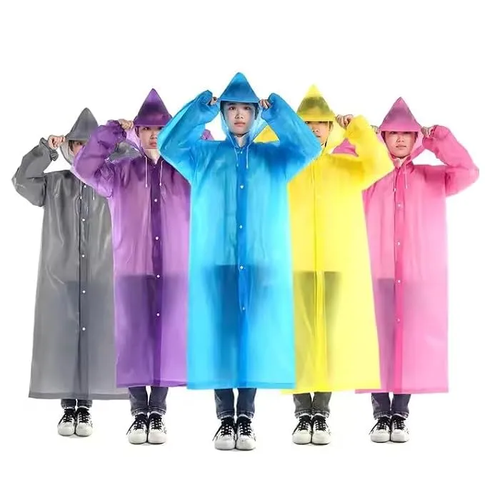 EVA Raincoat with Hood (Heavy Quality)