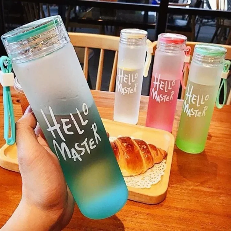 [KBS-1019] Glass Water Bottle (Hello Master)