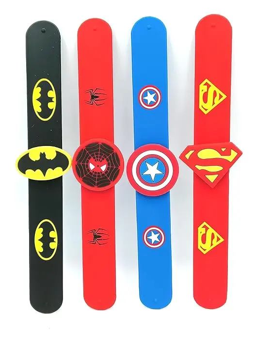 [KBS-1028] Superhero Slap Bands for Kids
