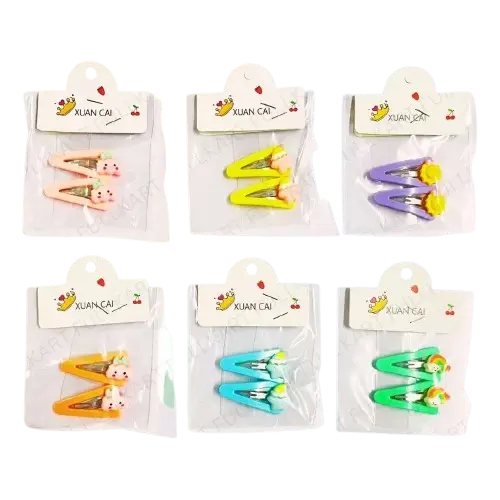 [KBS-1034] Hair Clips for Kids (HA-109)- 2 PCS