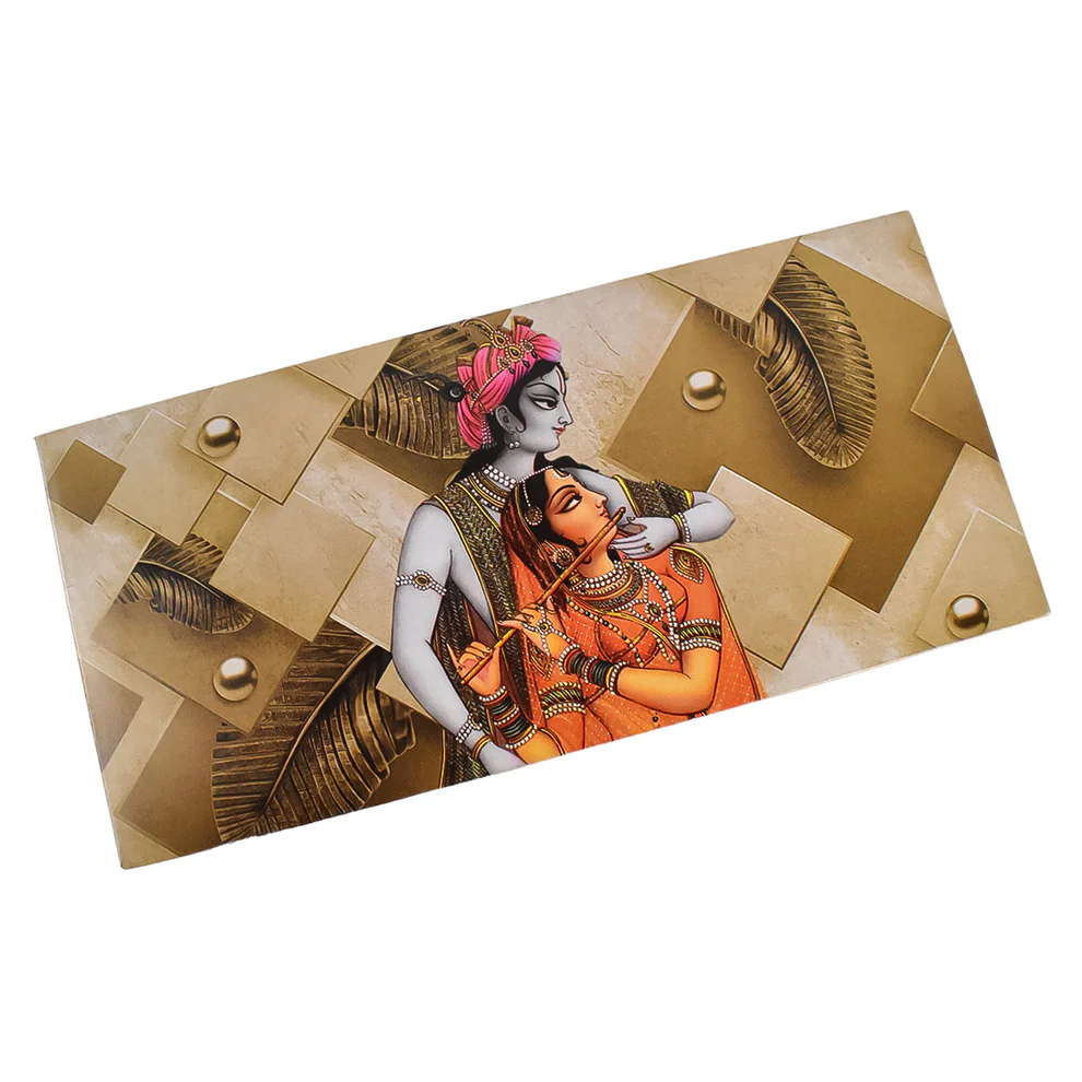 [KBS-1070] Shagun Money Gift Envelopes (Radha Krishna Design)
