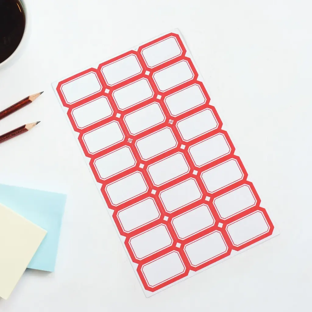 Sticker Label Sheets 