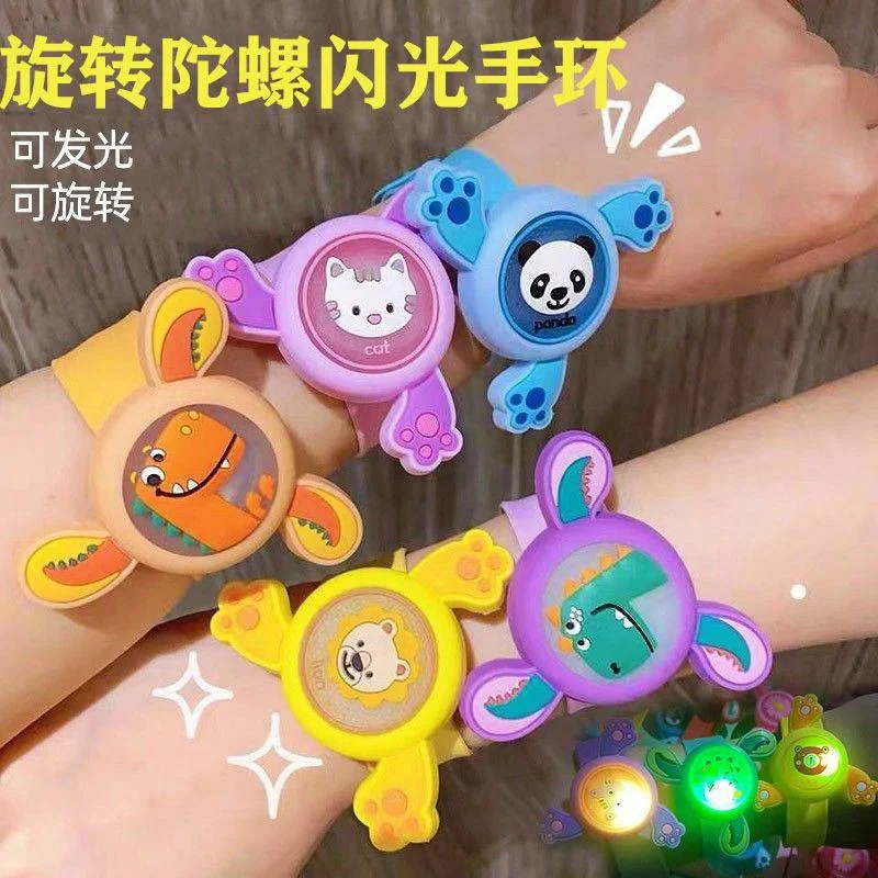 LED Spinning Cartoon Slap Band