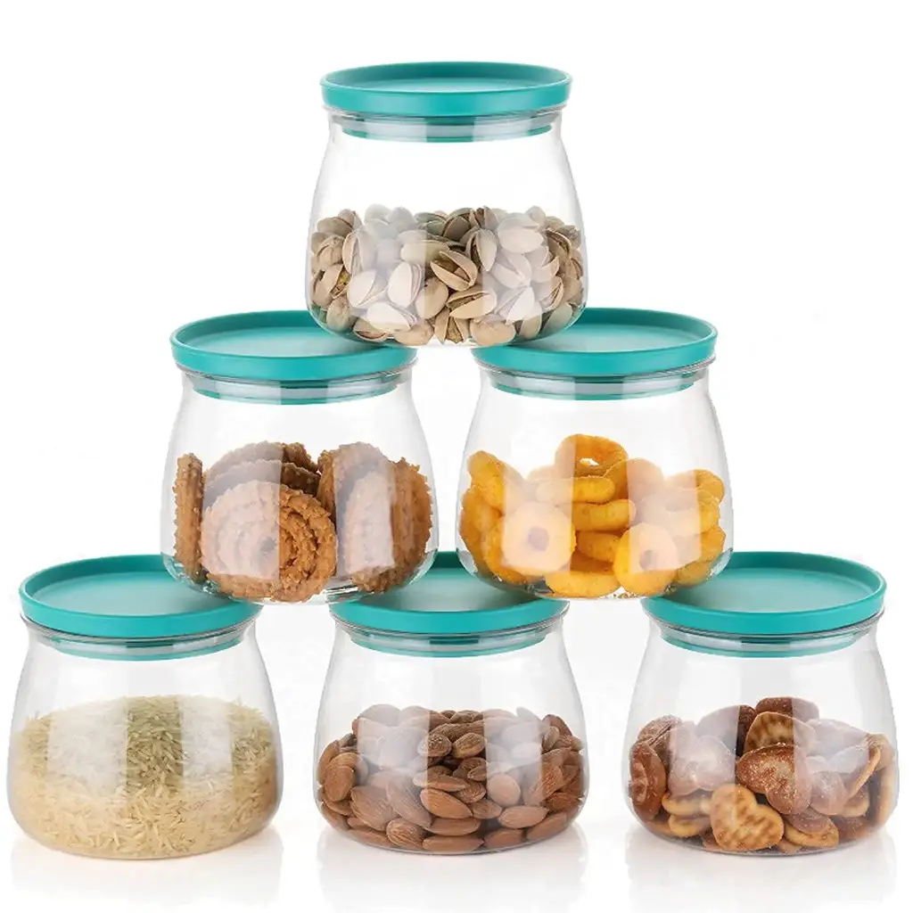 Plastic Airtight Storage Containers (900ml) 