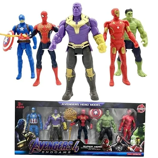 [KBS-1139] Avengers Marvel Toy Set (5 characters)
